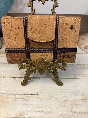 Montano cork wallet brown